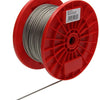 1015571 – Stahlseil 7x7 Edelstahl Aisi 316 153 mm Tragfähigkeit 90 kg DIN EN 12385-4 | 150 Stück