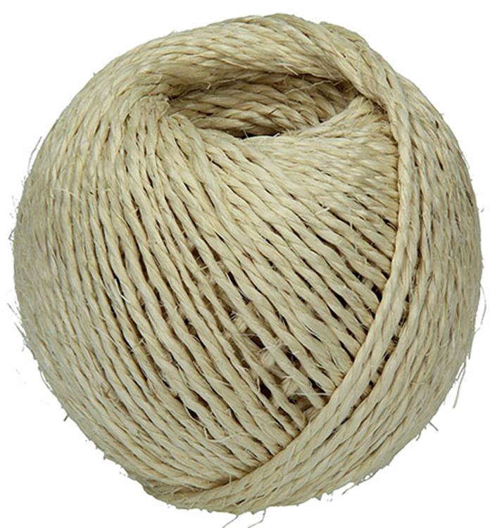 Mack 1013952 - Packseil-Sisalspule 3mm ca. 45m | 10 Stück