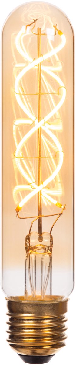 Lucide T32 - Glühlampe - ø 3 cm - LED 3 Stepdim (Speicher) - E27 - 1x4,9 W 2200 K - Bernstein