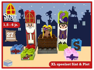 Sintbricks Sint Bricks bauen Ihren eigenen Sint und Piet XL