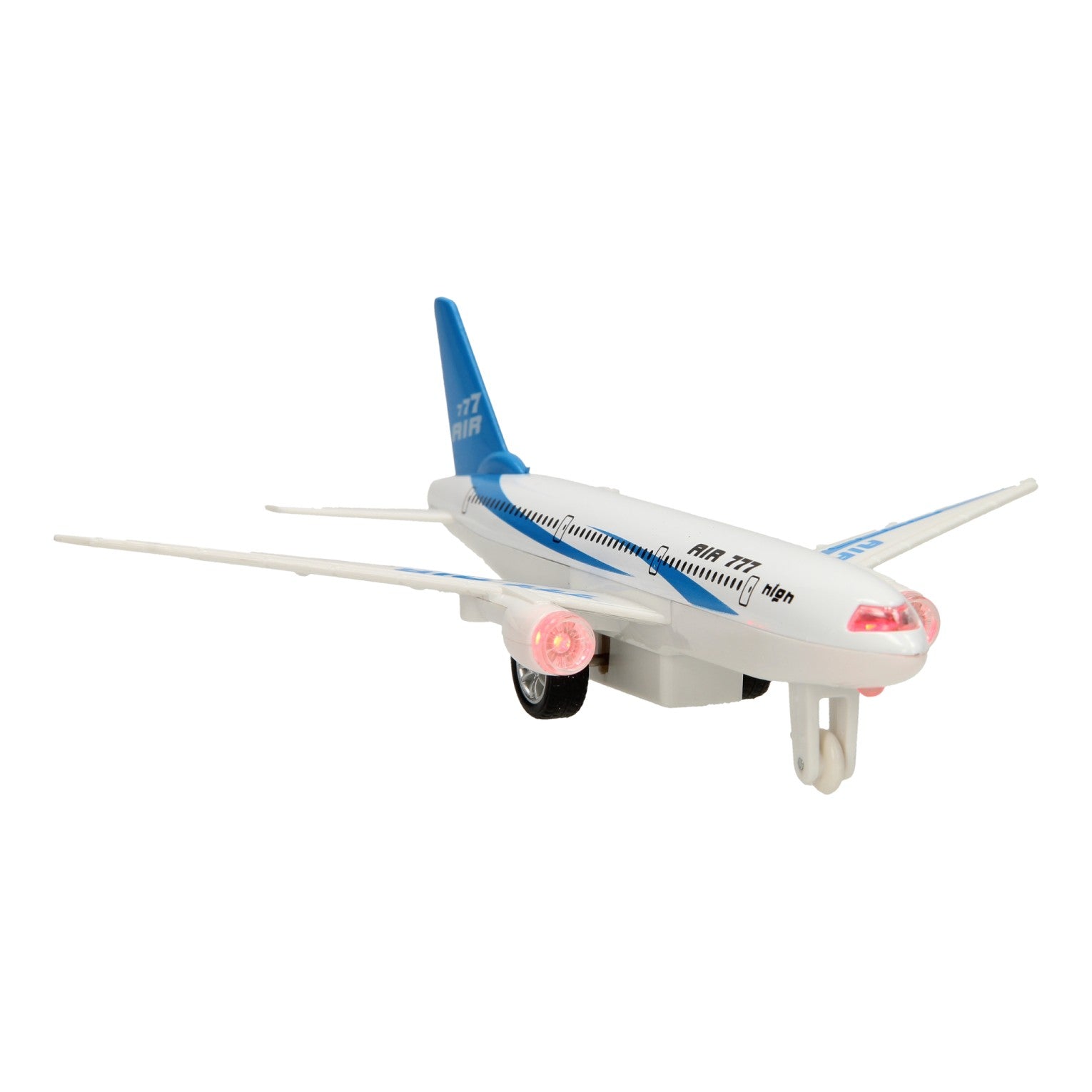 Flugzeugstirschen mit leichtem Geräusch
