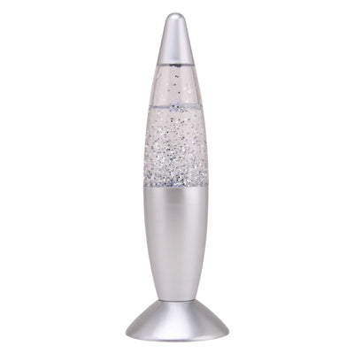 Johntoy Lavalamp Glitzer mit Licht