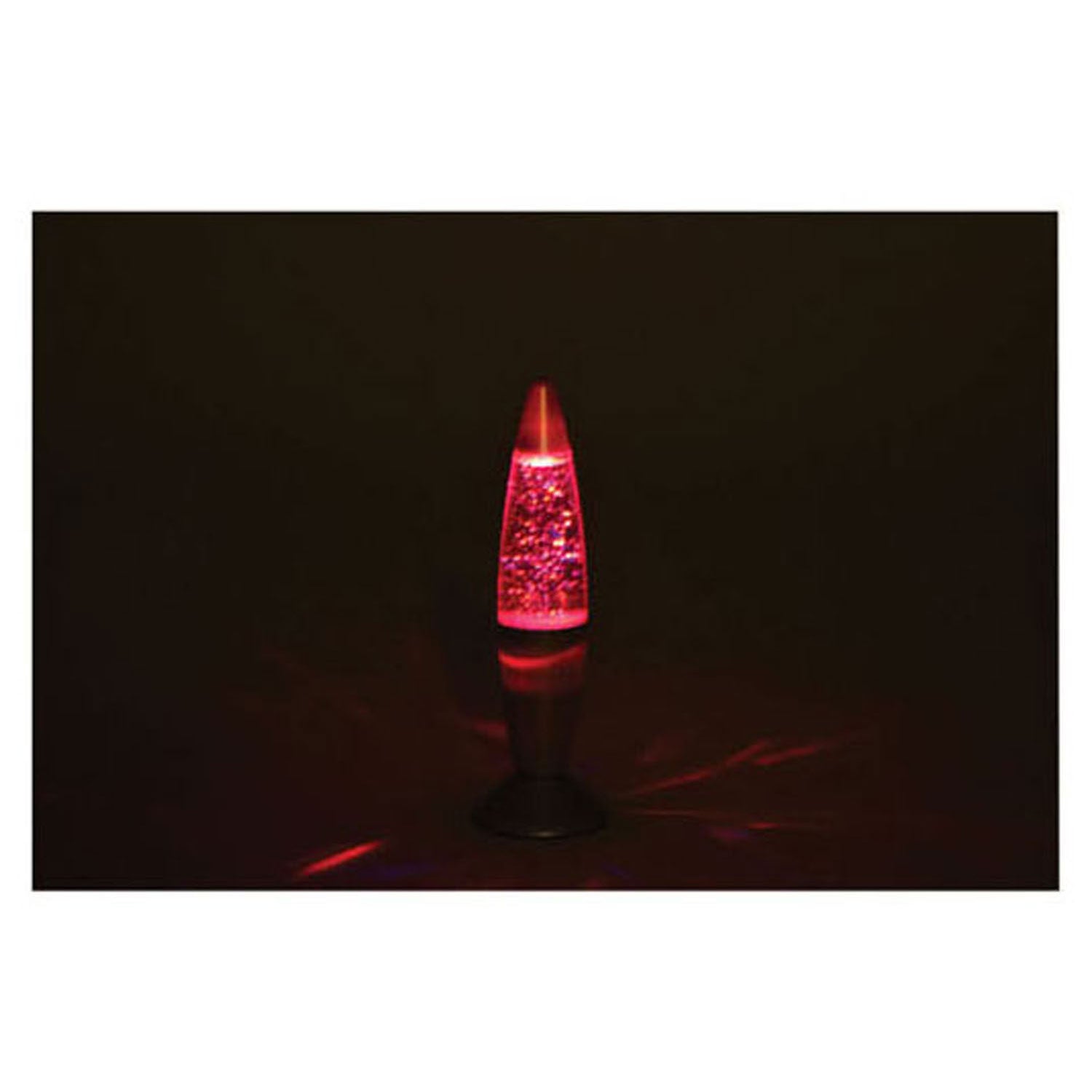 Johntoy Lavalamp Glitzer mit Licht