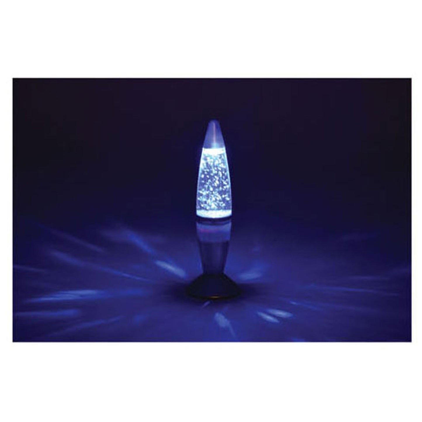 Johntoy Lavalamp Glitzer mit Licht