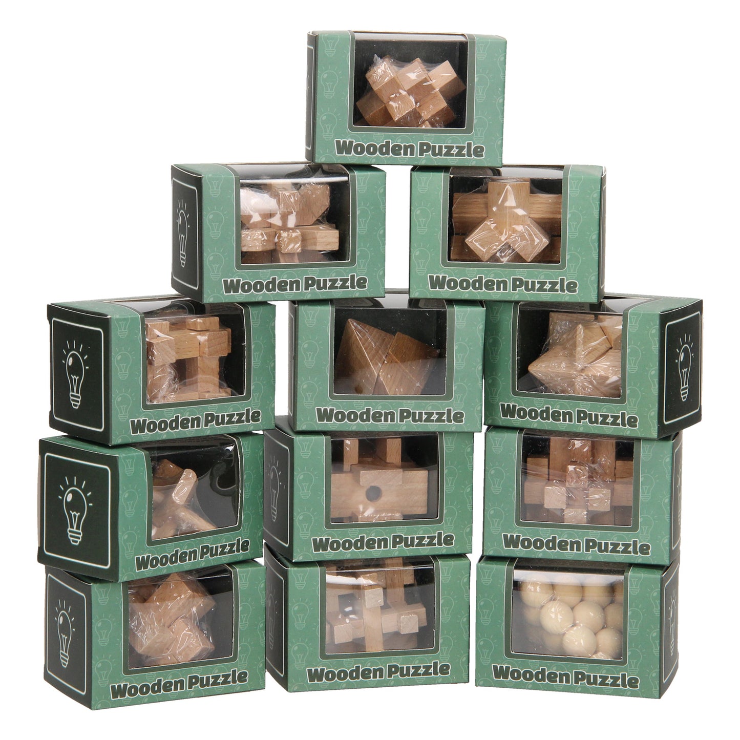 Johntoy Holzhirn Cracker