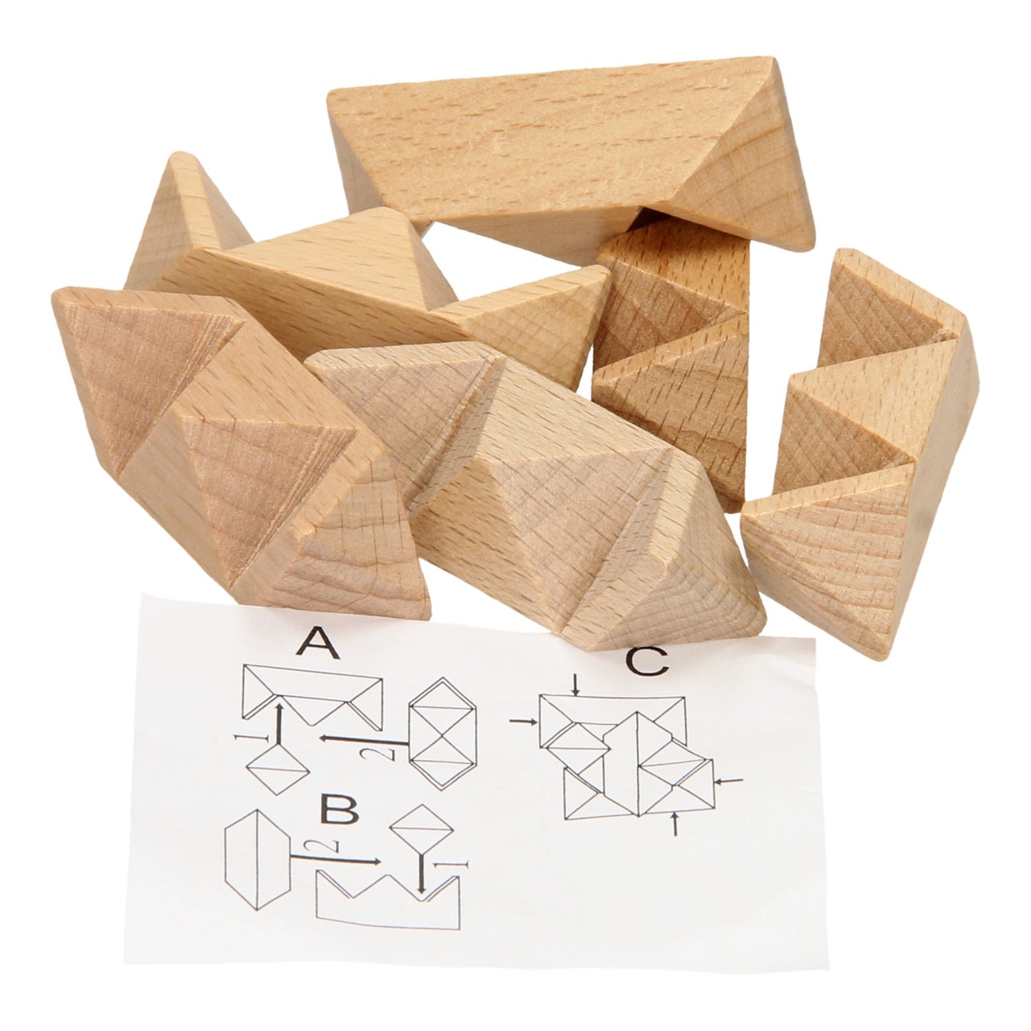 Johntoy Holzhirn Cracker