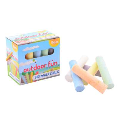 Outdoor Fun Sidewalk Chalk, 15dlg.