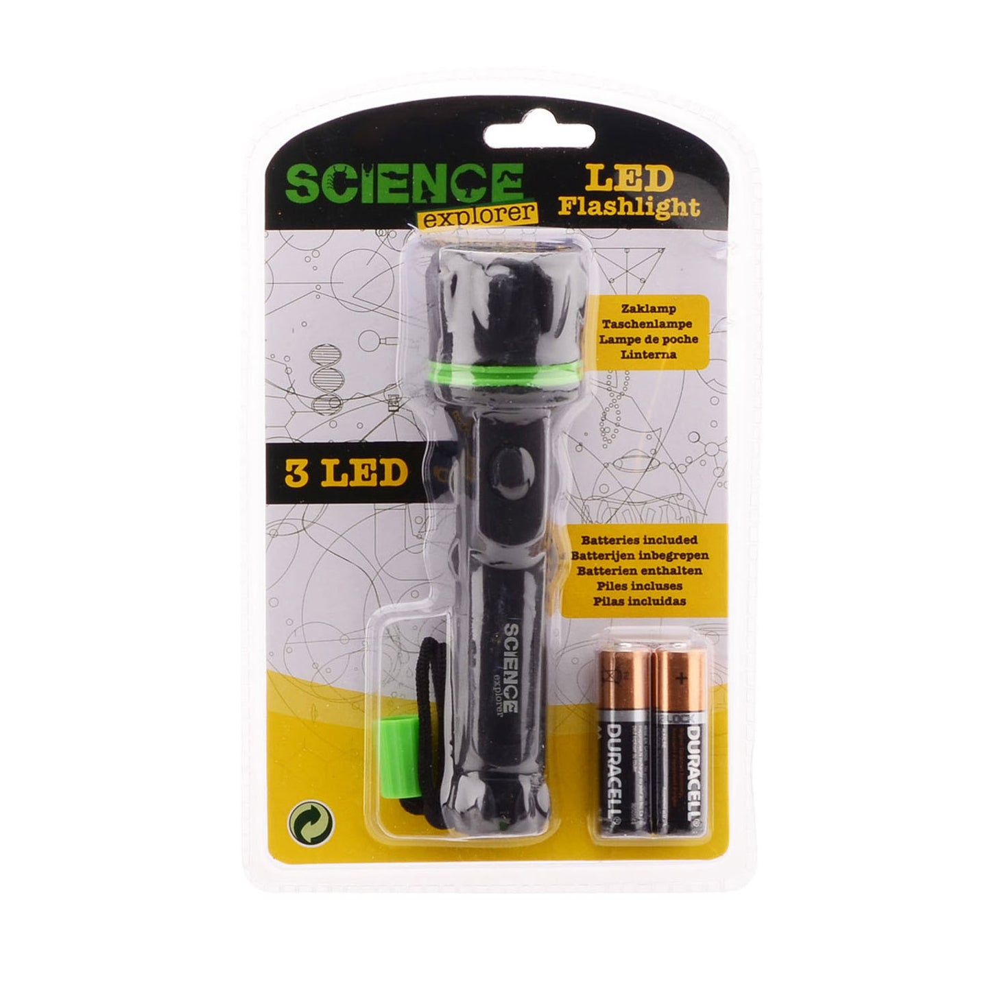 Johntoy Science Explorer Taschenlampe führte