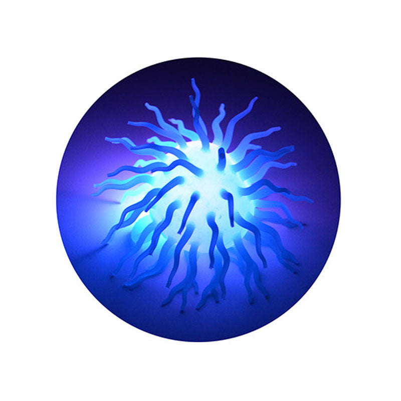 Spike Fluffy Ball mit Licht, Ø 12 cm