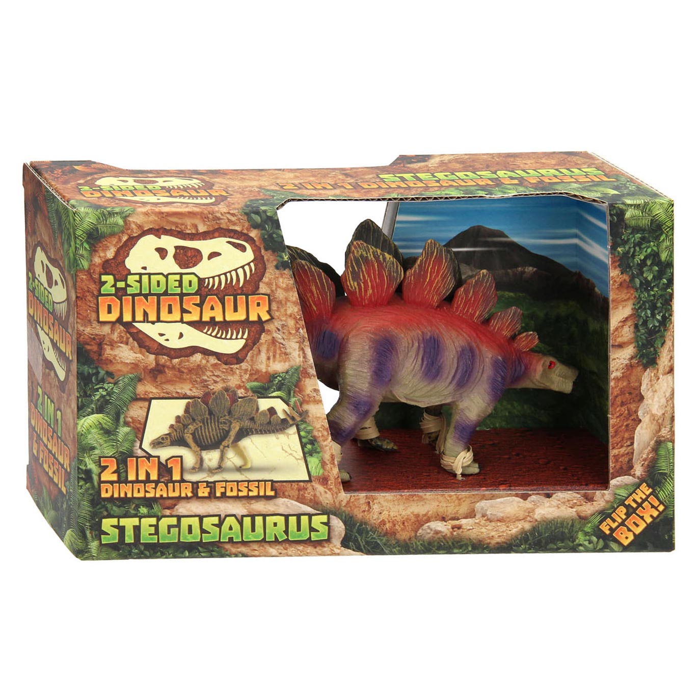 Johntoy Tierwelt Zweiseitiger Dinosaurier - Stegosaurus