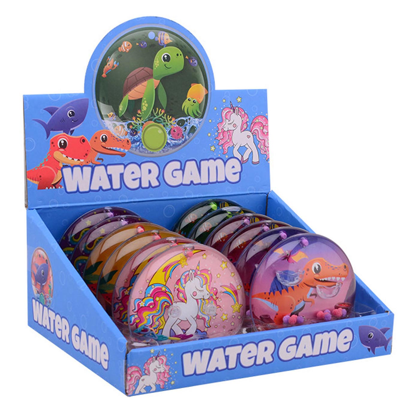Johntoy Water Game um Tiere, 12 Stücke in der Ausstellung
