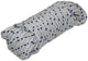 Mack 1013977 - PP-Geflecht, weiß, blau, 8 mm, 15 m | 5 Stück