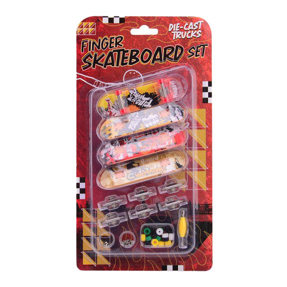 Johntoy Fingerskateboard -Set, 4dlg.