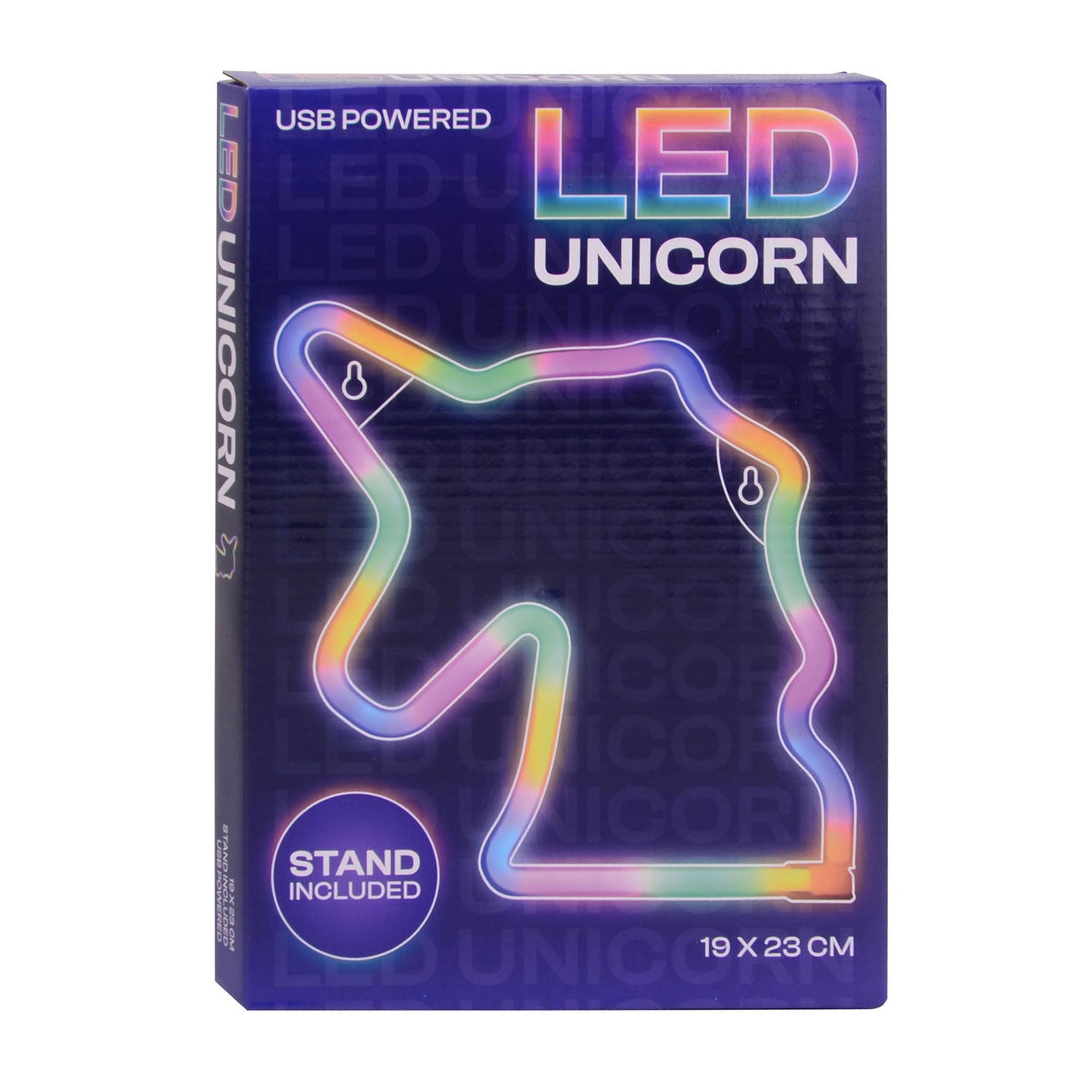 Johntoy Unicorn Regenbogenlampe mit USB