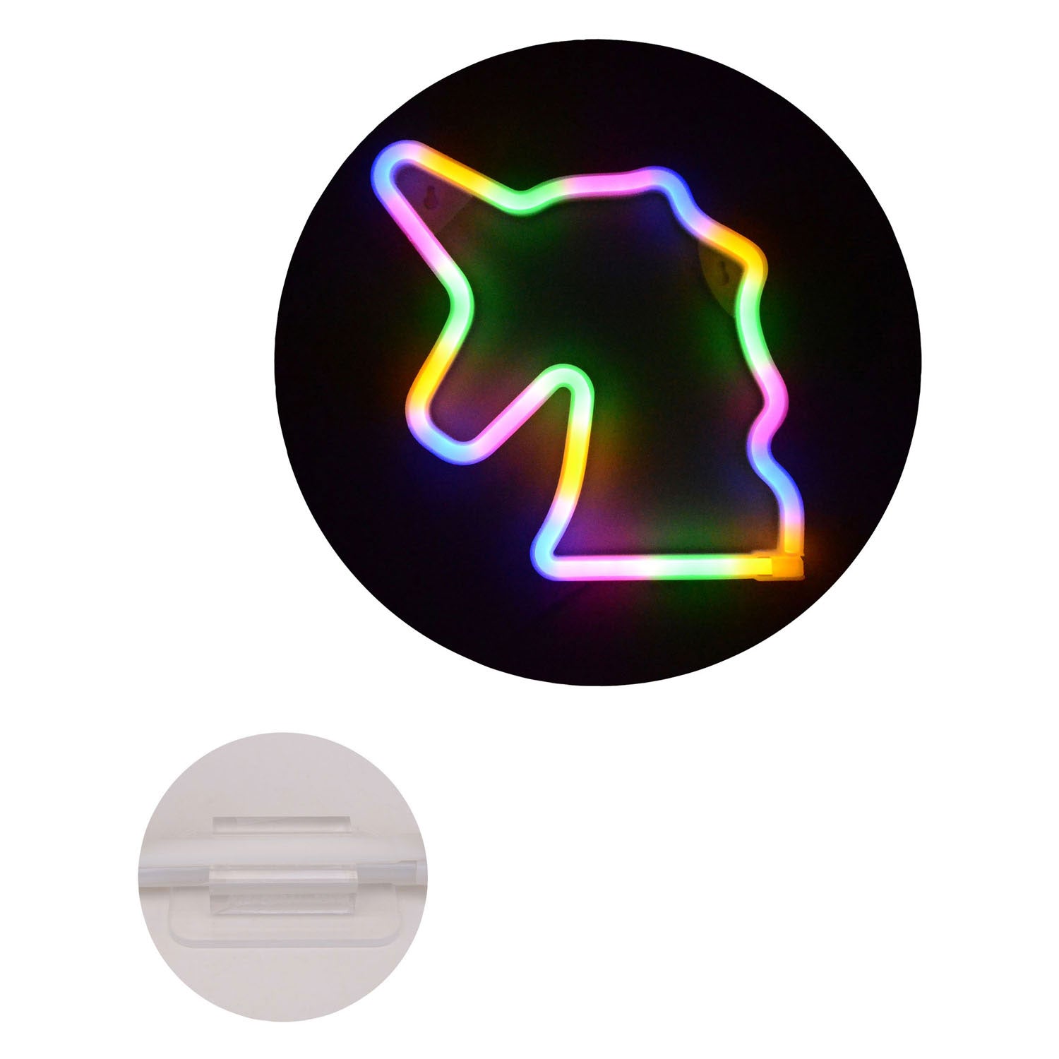 Johntoy Unicorn Regenbogenlampe mit USB