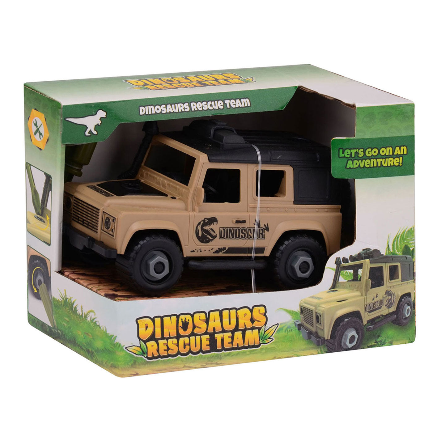 Johntoy Jungle Rescue Off -Road -Fahrzeug