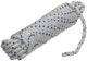 Mack 1013979 – PP-Geflecht, weiß, blau, 12 mm, 15 m | 5 Stück