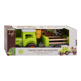 Joueco -Traktor mit Zubehör - afbeelding 2