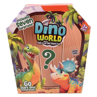 Johntoy Dino World – Slime Fun Mystery Box – 7-tlg.