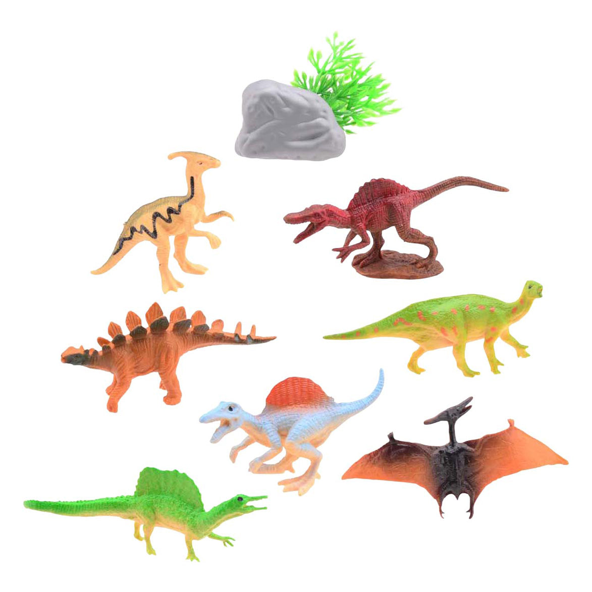 Johntoy Tierwelt – Dino-Spielset, 8-teilig.