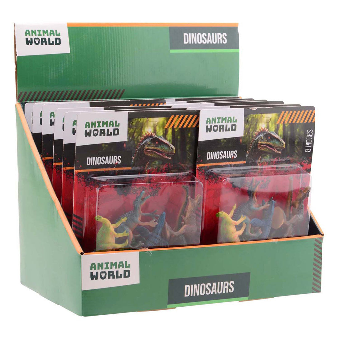Johntoy Tierwelt – Dino-Spielset, 8-teilig.