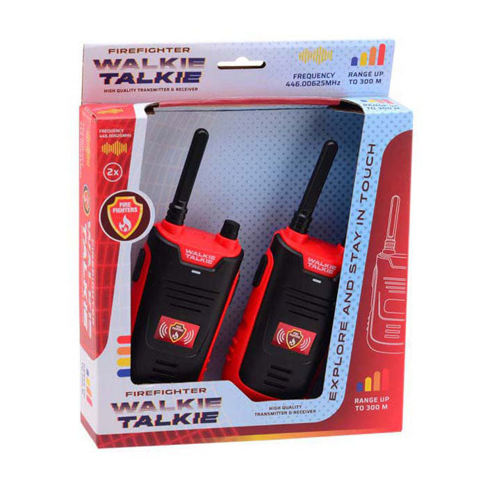 Johntoy Walkie Talkie Feuerwehr 300m