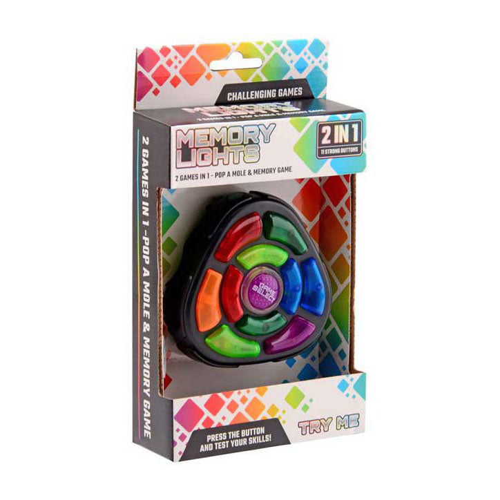 Johntoy Memory-Spiel 2 in 1 interaktives Lichtspiel