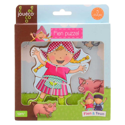 Johntoy jouéco® fien teun Holzpuzzle fien