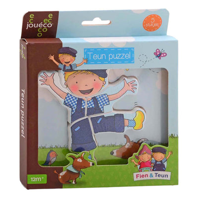 Johntoy jouéco® fien teun Puzzle-Unterstützung aus Holz