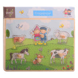 Johntoy jouéco® fien teun Holzknopfpuzzle - afbeelding 2