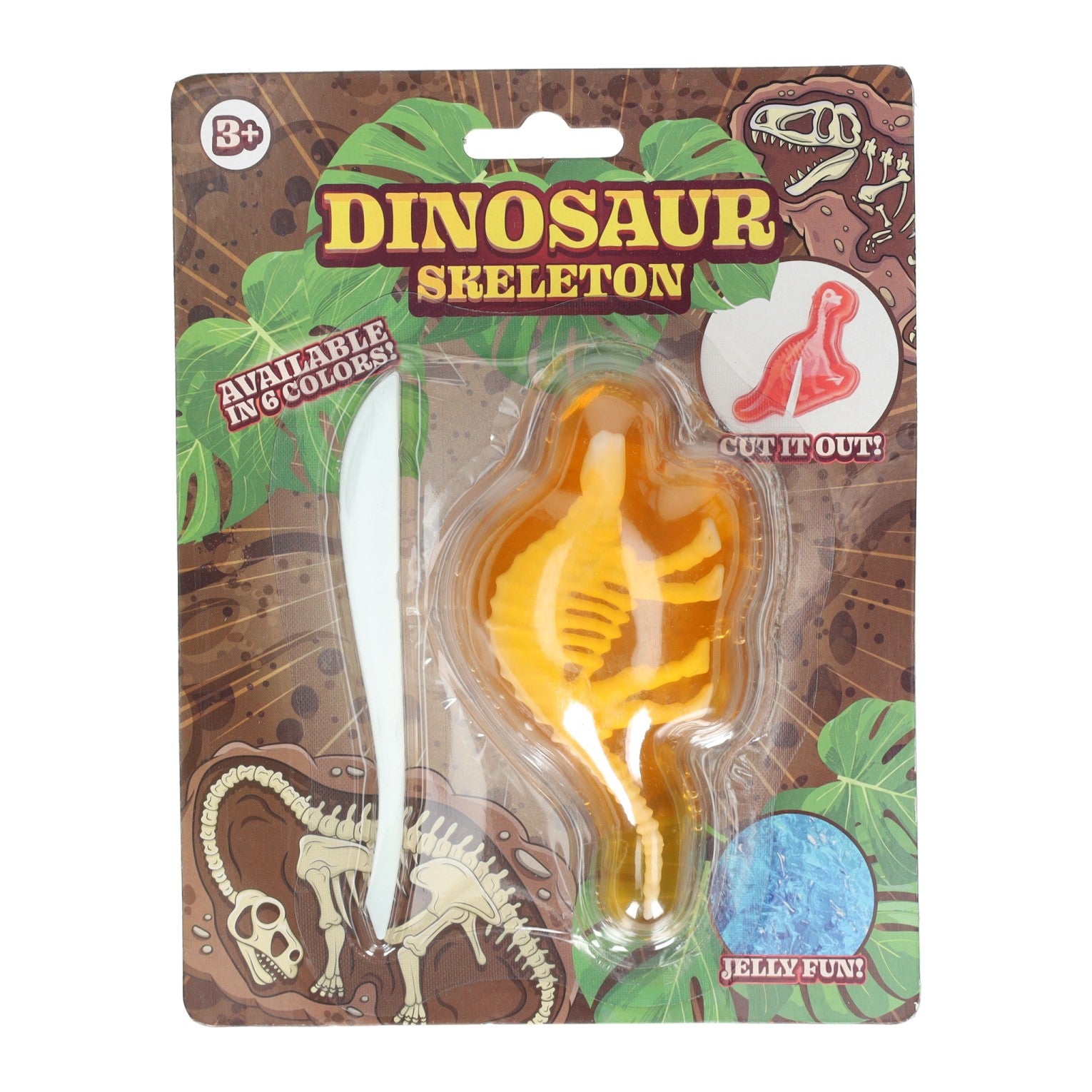 Johntoy hat ein Dino-Schleimskelett ausgeschnitten