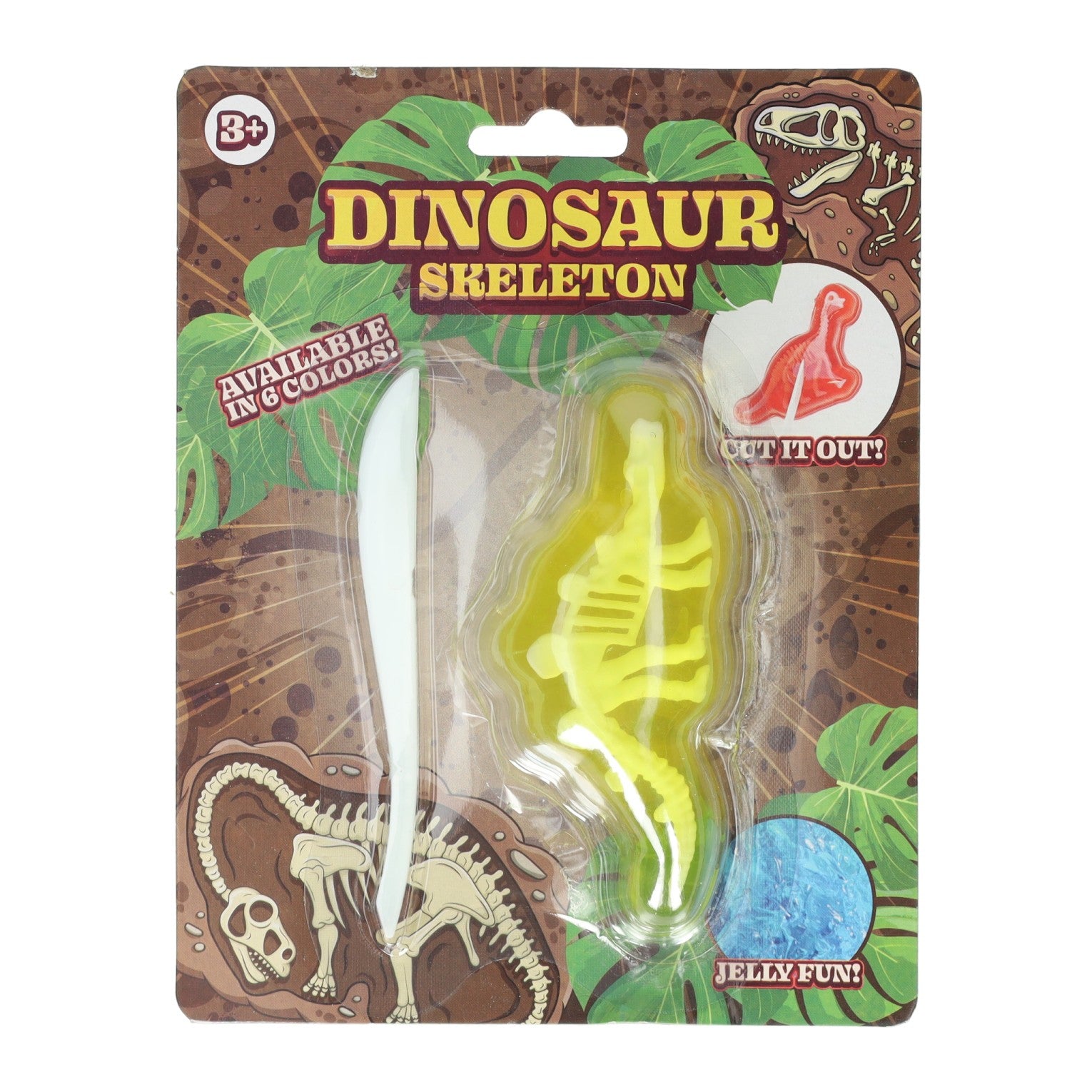 Johntoy hat ein Dino-Schleimskelett ausgeschnitten