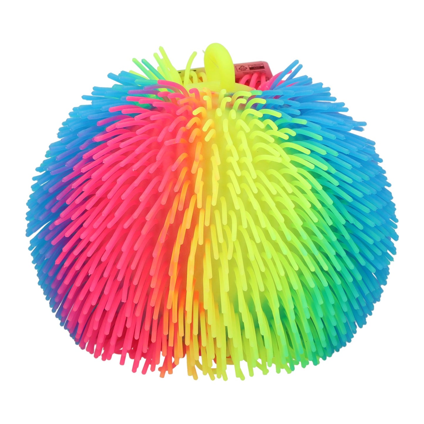 Johntoy großer flauschiger Regenbogenball – 22 cm