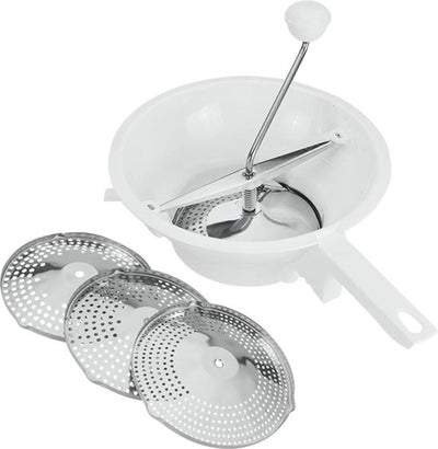 Metaltex Metaltex passt 24 cm + 3 Edelstahlgitter weiße Edelstahl