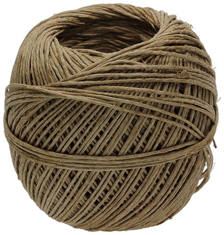 Mack 1014011 - Packseil Flachsspule 1,2mm 90m | 10 Stück