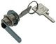 Mack 1014020 - Briefschrankschloss vernickelt 20 mm | 5 Stück