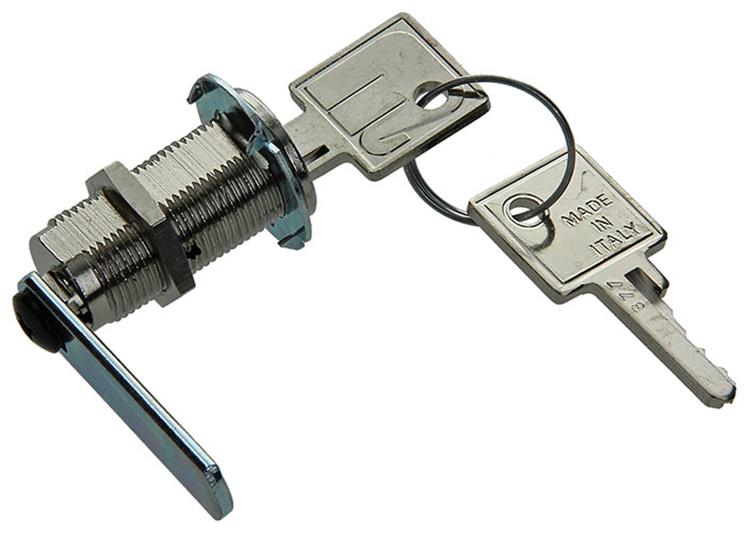 Mack 1014022 - Briefschrankschloss vernickelt 30 mm | 5 Stück