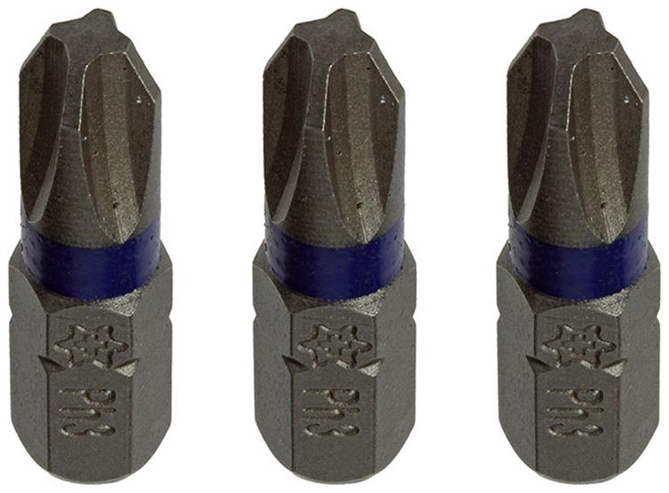 Mack 1018291 – Schraubendreher-Bit PH3 L25 mm 3 Stück | 5 Stück