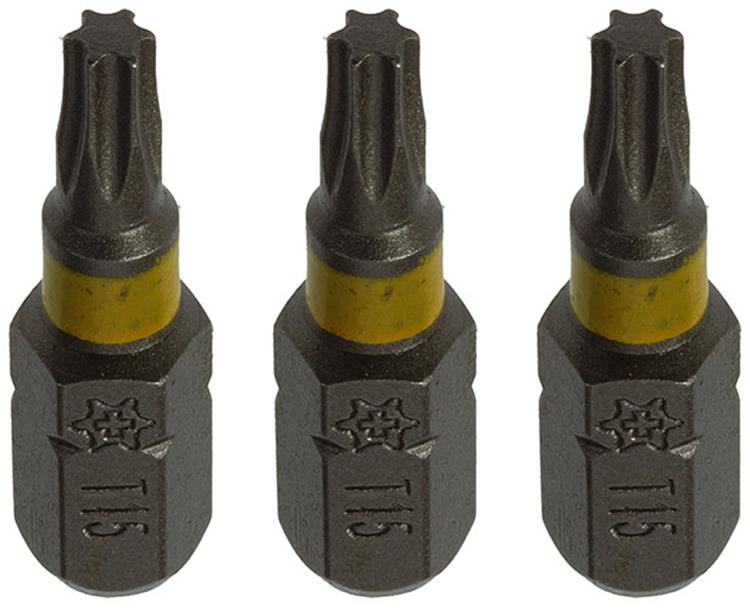 Mack 1018302 - Schraubenbit T15 L25mm 3St. | 5 Stück