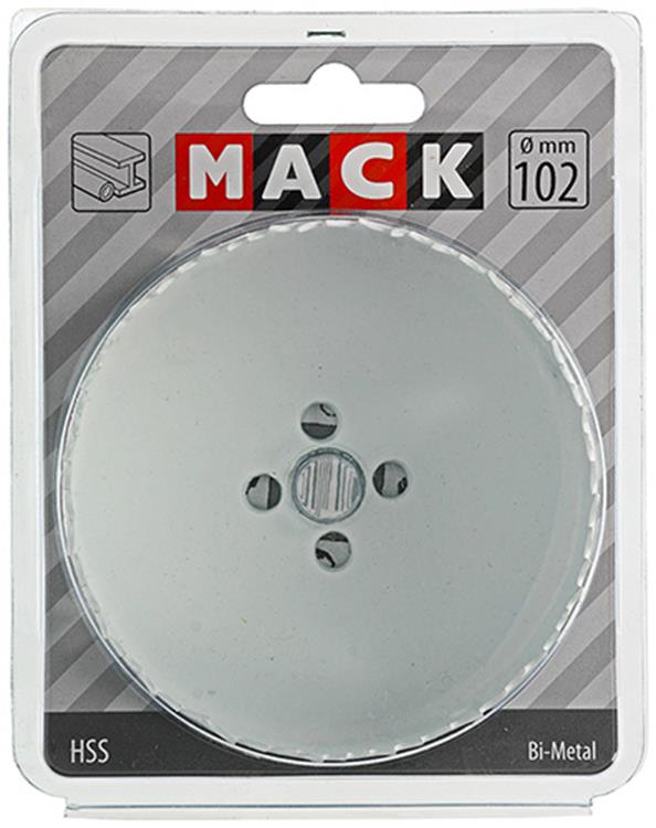 Mack 1018336 - Lochsäge Bimetall ø 102mm | 3 Stück