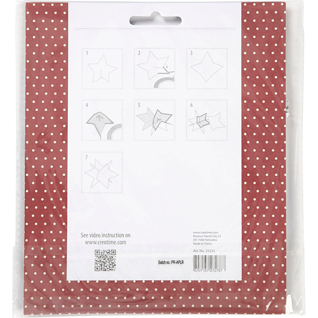 Vivi Gade Sterne 3D, D 15 cm, 300 gr, 3 Stück 1 Box