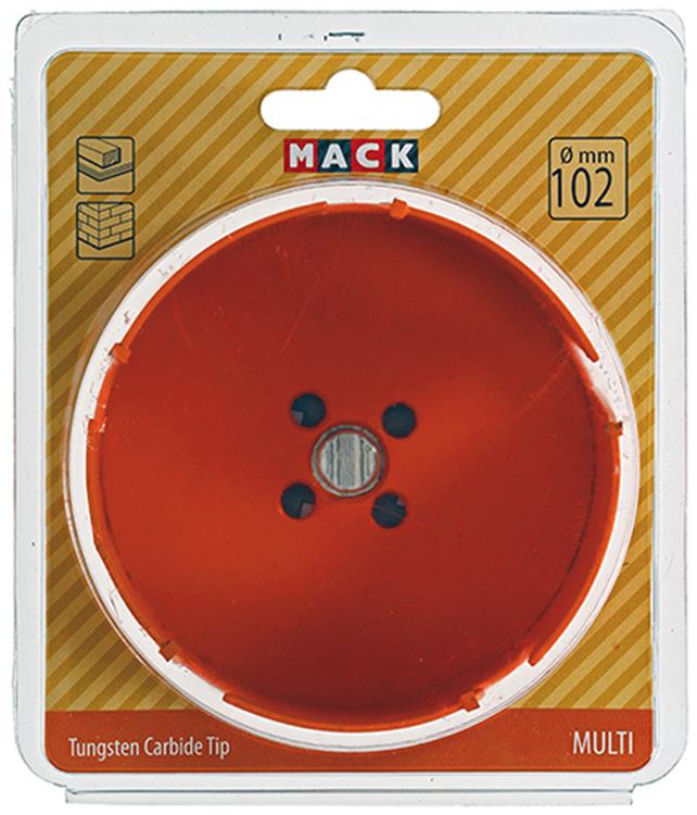 Mack 1018355 - Lochsäge Multi TCT ø 102mm | 3 Stück