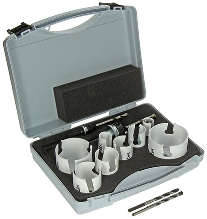 Mack 1018369 - Elektriker-Lochsägen-Set 14-teilig | 3 Stück