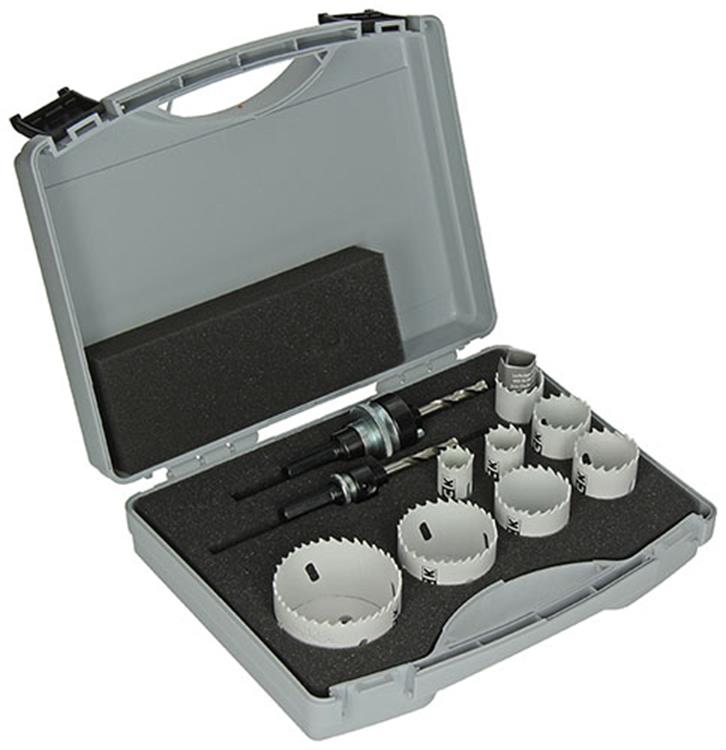 Mack 1018370 - Klempner-Lochsägen-Set 10-teilig | 3 Stück