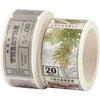 Creativ Company Abdeckband, Ticket- und Naturmotive, L: 3+5 m, B: 20+25 mm, 2 Rollen 1 Karton