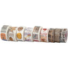 Creativ Company Abdeckband, L: 3+5 m, B: 15+25 mm, 9 Rollen 1 Karton