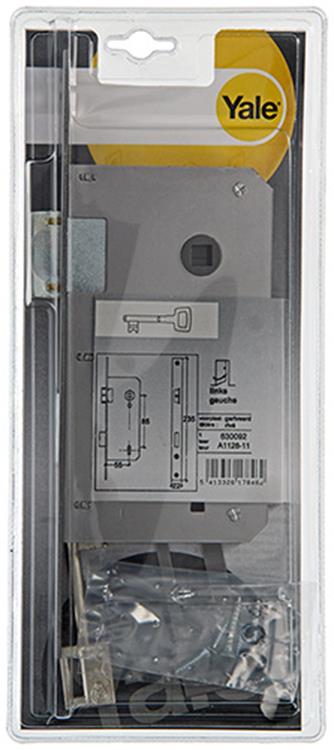 Yale 1019020 – 1 Doppel-Einsteckschloss links A1126 55 mm | 1 Stk