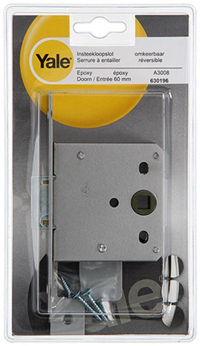 Yale 1019068 – 1 Einsteckschloss Epoxidharz L R A3008 60 mm | 1 Stk