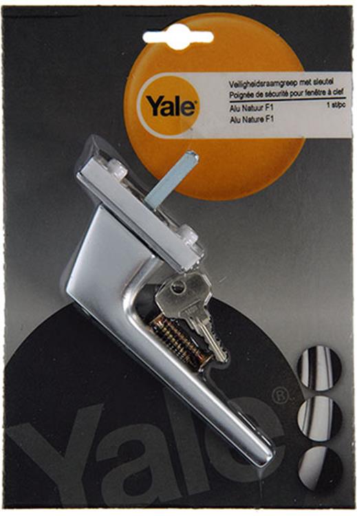 Yale 1019098 – 1 Fenstergriff mit Schlüssel f1 | 2 Stk