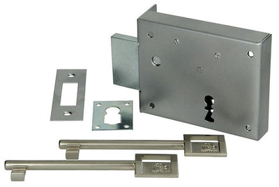 Yale 1019116 – 1 Sockelkellerschloss links B4120 100 mm | 1 Stk